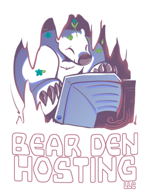 Bear Den Hosting Logo